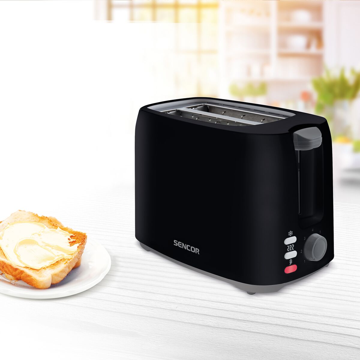TOASTER 2 SLICE 750W SENCOR Toasters & Sandwich Kitchen Appliances